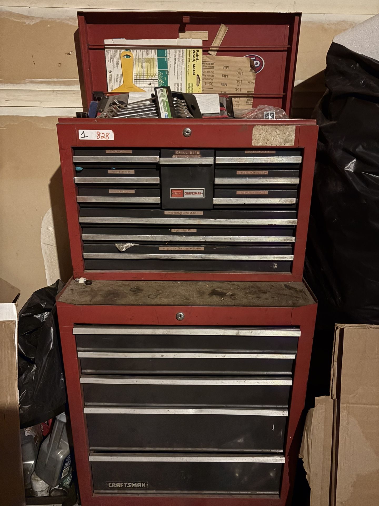 15 Drawers Craftsman Tool Chest On Wheels