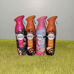 4 Febreze Air Mist 8.8oz 