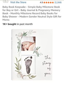 New Baby Memory Book