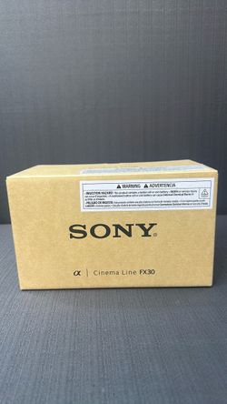 Sony FX30 Digital Cinema Camera