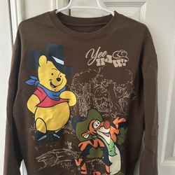 Winnie The Pooh Western Crewneck