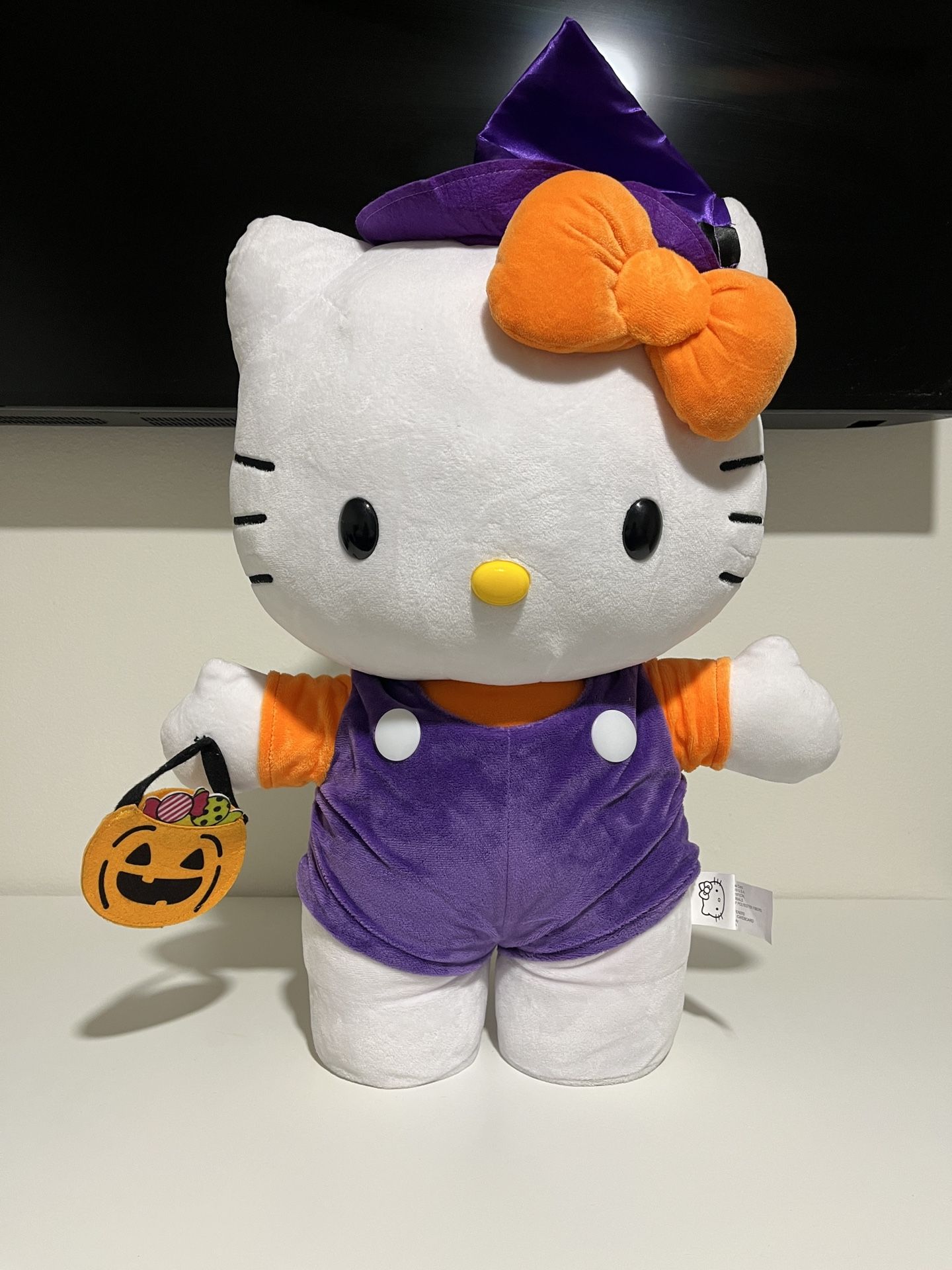 halloween hello kitty standing plushy