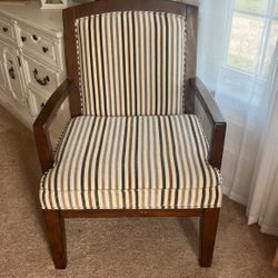 Chair Fabric And Wood