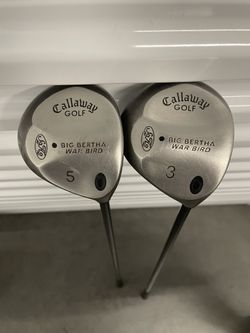Callaway Big Bertha Warbird 3 & 5 Woods
