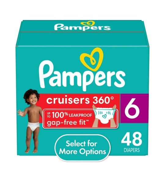 Pampers Cruisers Diapers Size 6