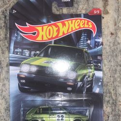 2022 Hot Wheels Volkswagen Golf MK2 Green Racer 🔥