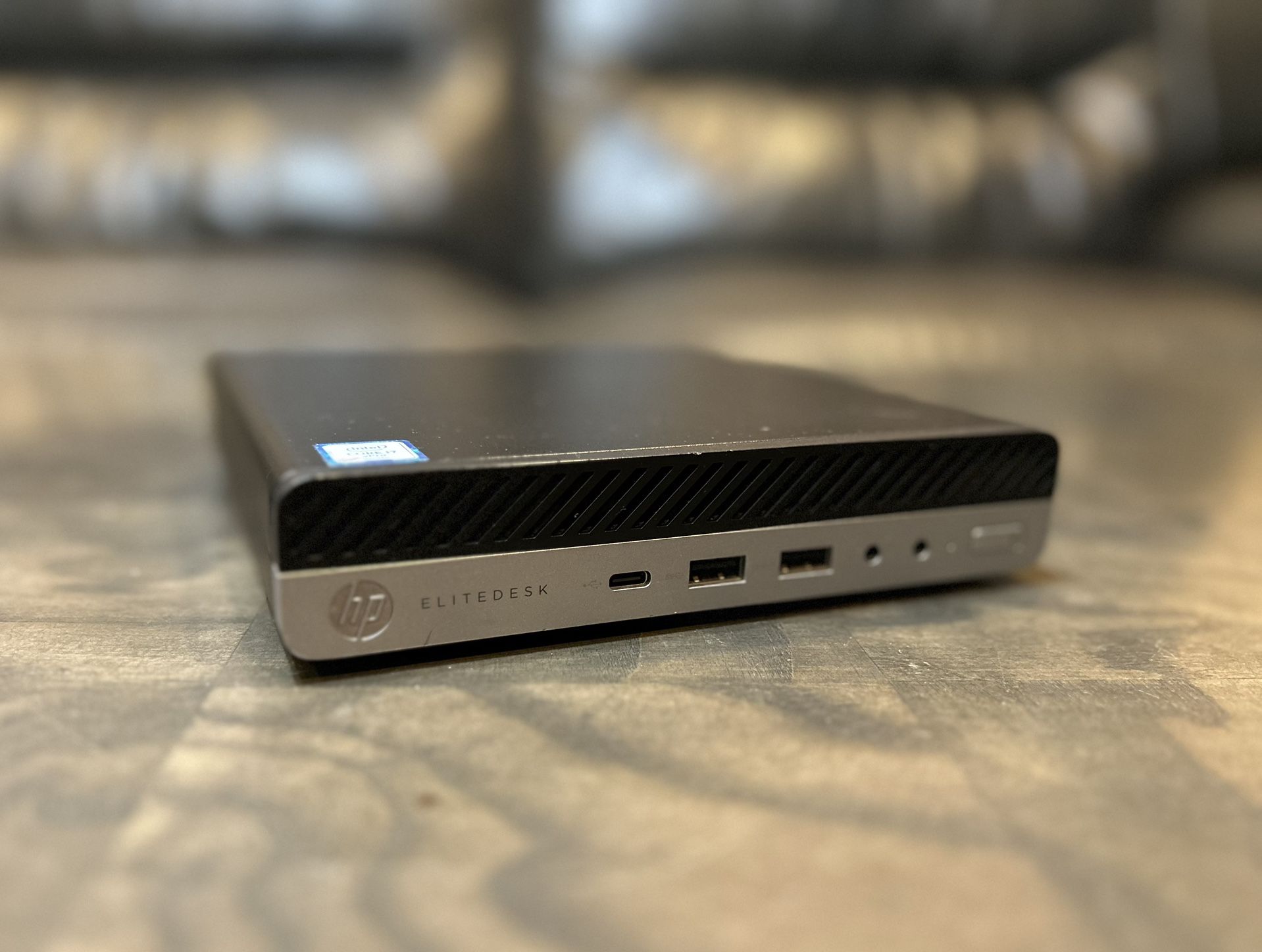 Micro / Tiny HP Elitedesk 800 G3 Core i7 16GB RAM 512GB SSD DP Windows 11 desktop computer