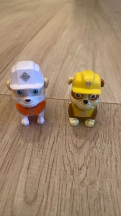 Rocky and Friend - paw patrol!