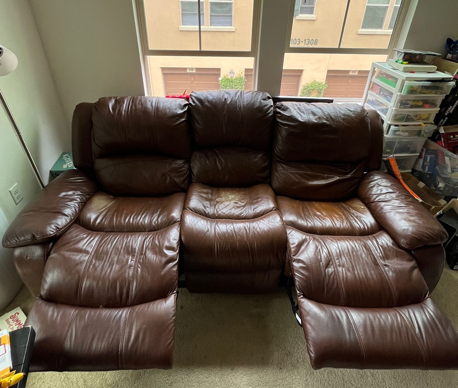 Sofa genuine leather