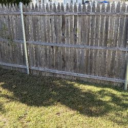 Wood Fencing Slabs