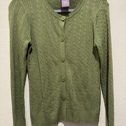 Cottagecore Light Green Sweater
