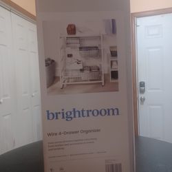 4 Drawer Metal Storange Bin