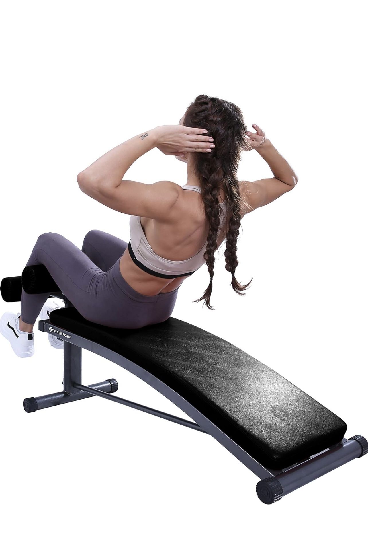Quality Sit Up Bench with Reverse Crunch Handle - New In Box