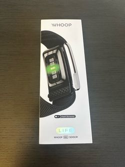 Brand new Whoop sensor with 1-year membership
