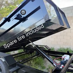 New Hydraulic Dump Trailer 8x2x12