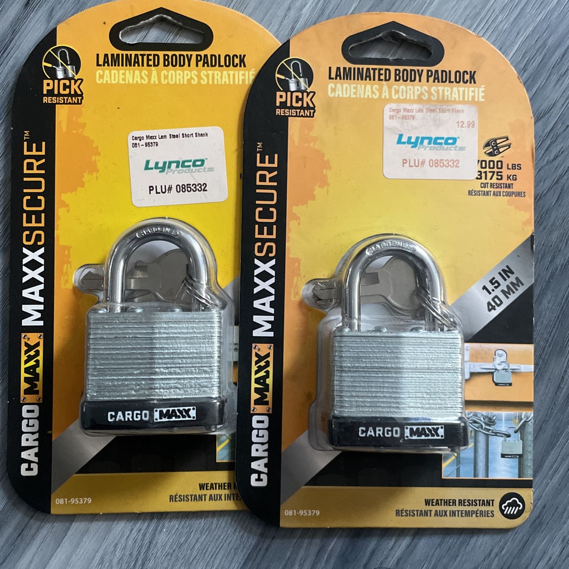Cargo Maxx Padlock