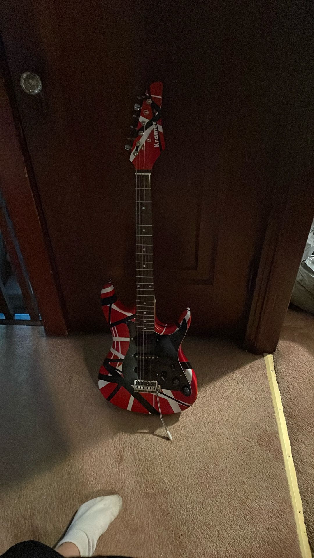 EDDIE VAN HALEN ,FRANKENSTRAT( Tribute Custom Guitar )