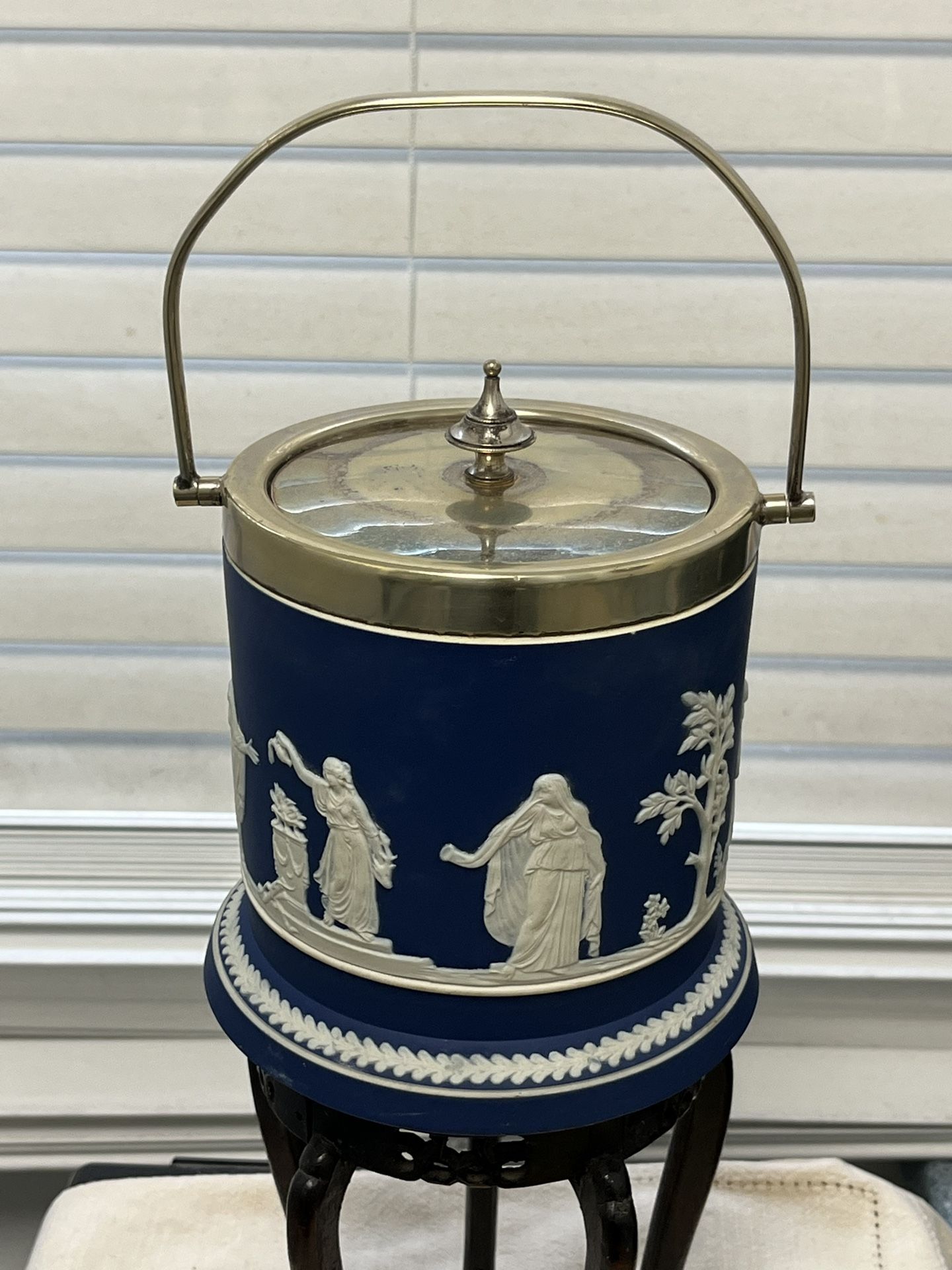 Antique Biscuit Barrel