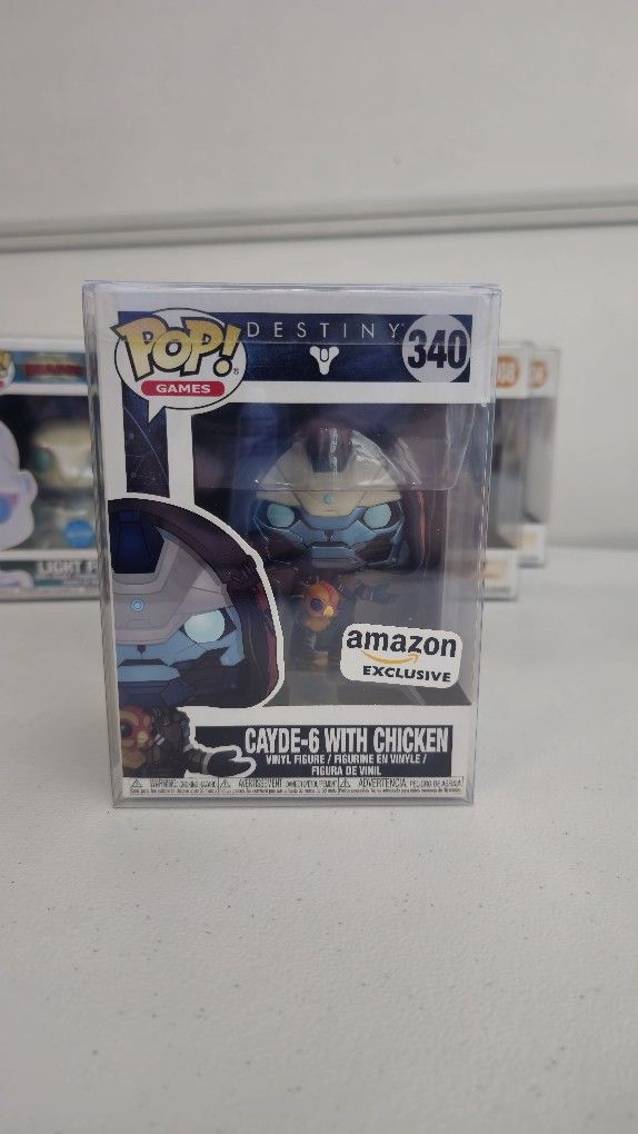 Funko POP Games Destiny - #340 Cayde-6 w. Chicken Amazon Exclusive