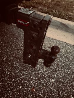 Gen-Y Hitch Gen-Y Mega Duty 2.5in Shank Offset Drop 32K Hitch w/GH-0161 Dual-Ball/GH-0162 Pintle Lock