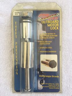 Outboard Motor Lock 316 Stainless Steel