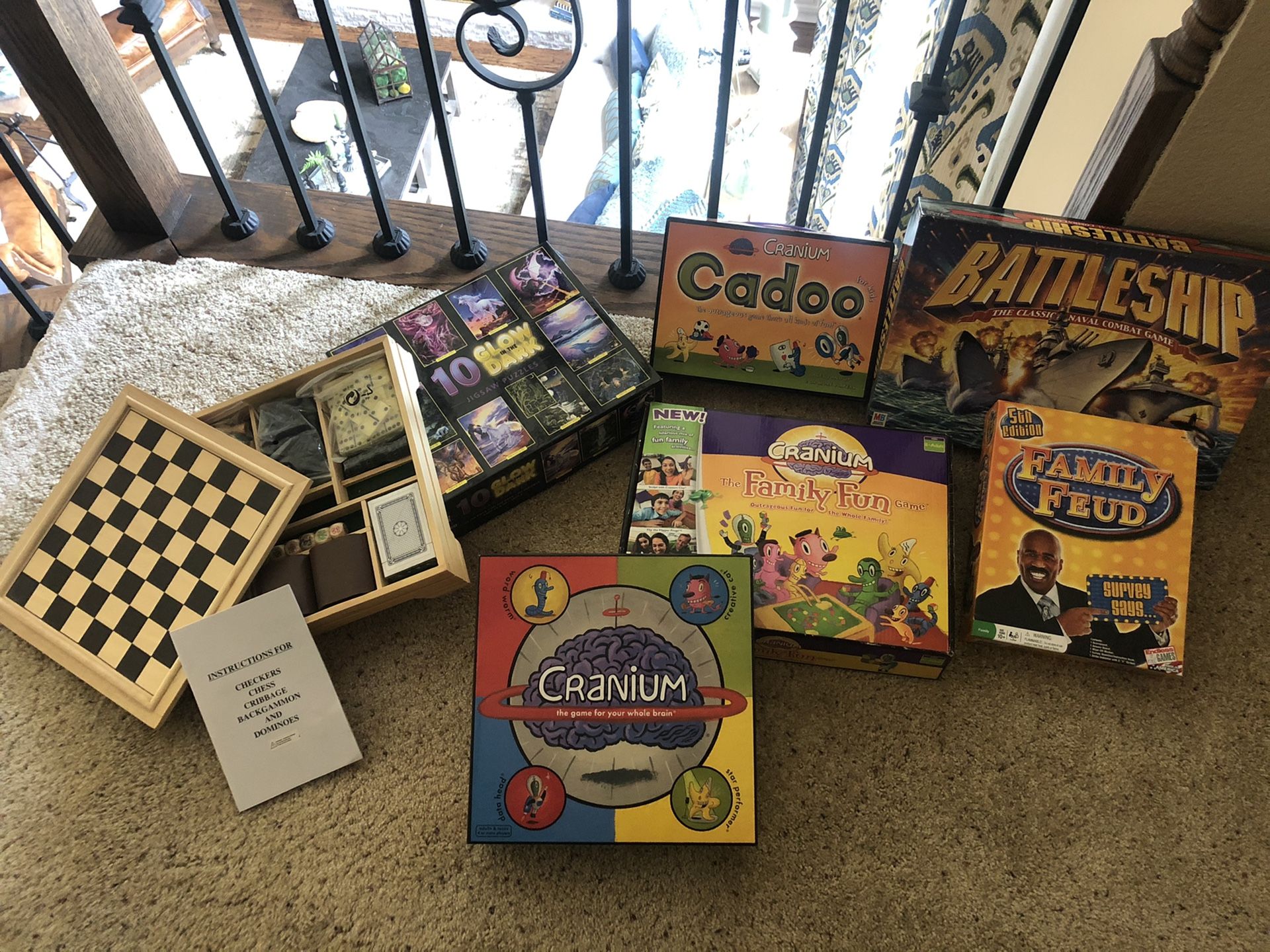 Variety of Family Games & Puzzles