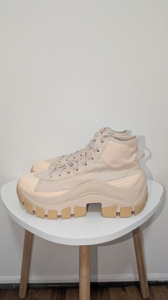 NEW adidas Nizza HI XY22 Unisex Shoes - Halo Ivory/Beige - Size US M8/W9
