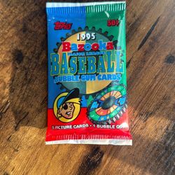1995-96 Topps Bazooka Baseball Cards - 5 Cards 