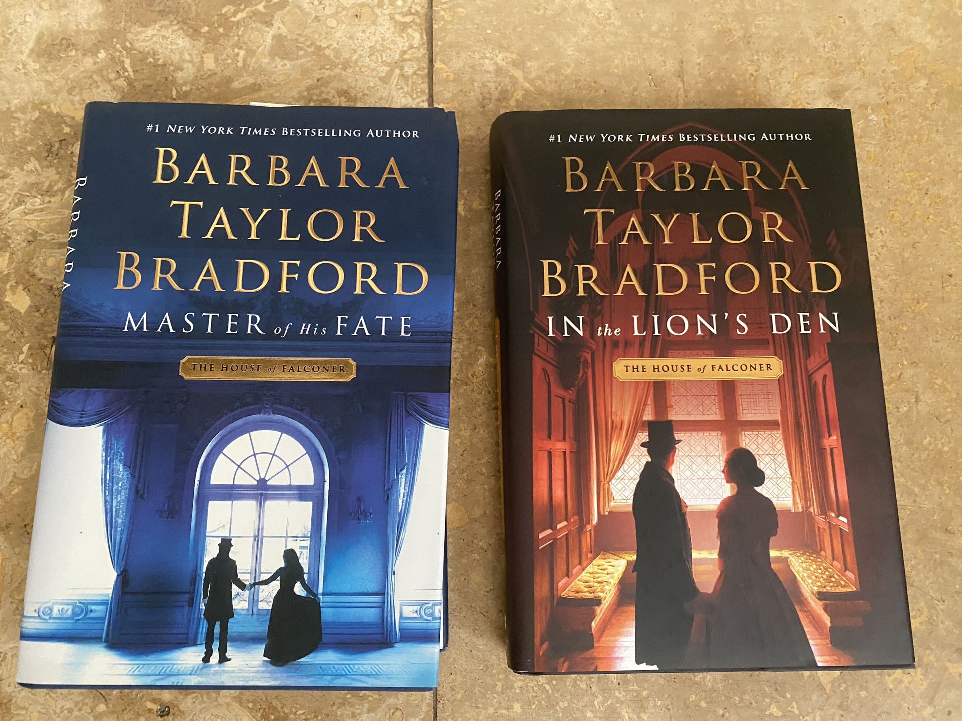 2 Barbara Taylor Bradford House Of Falconer Hardcover Books 