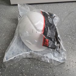New Hard Hat white 3M