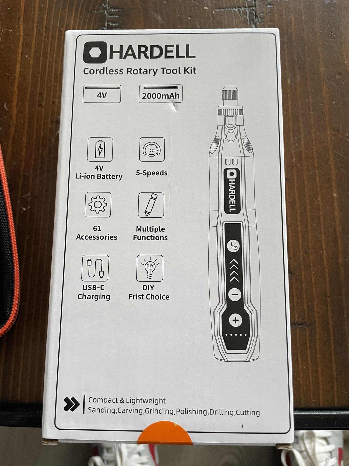 HARDELL Mini Cordless Rotary Tool Kit