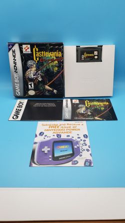 Gameboy Advanced - Castlevania Circle Of The Moon - Complete 