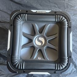 Kicker Sub And Amp