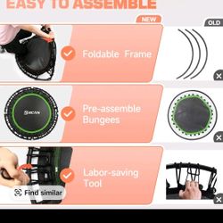 Bbcan 40 Inch Mini Trampoline