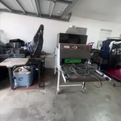 Freee Conveyor Belt And 4 Way Station Screen Printer