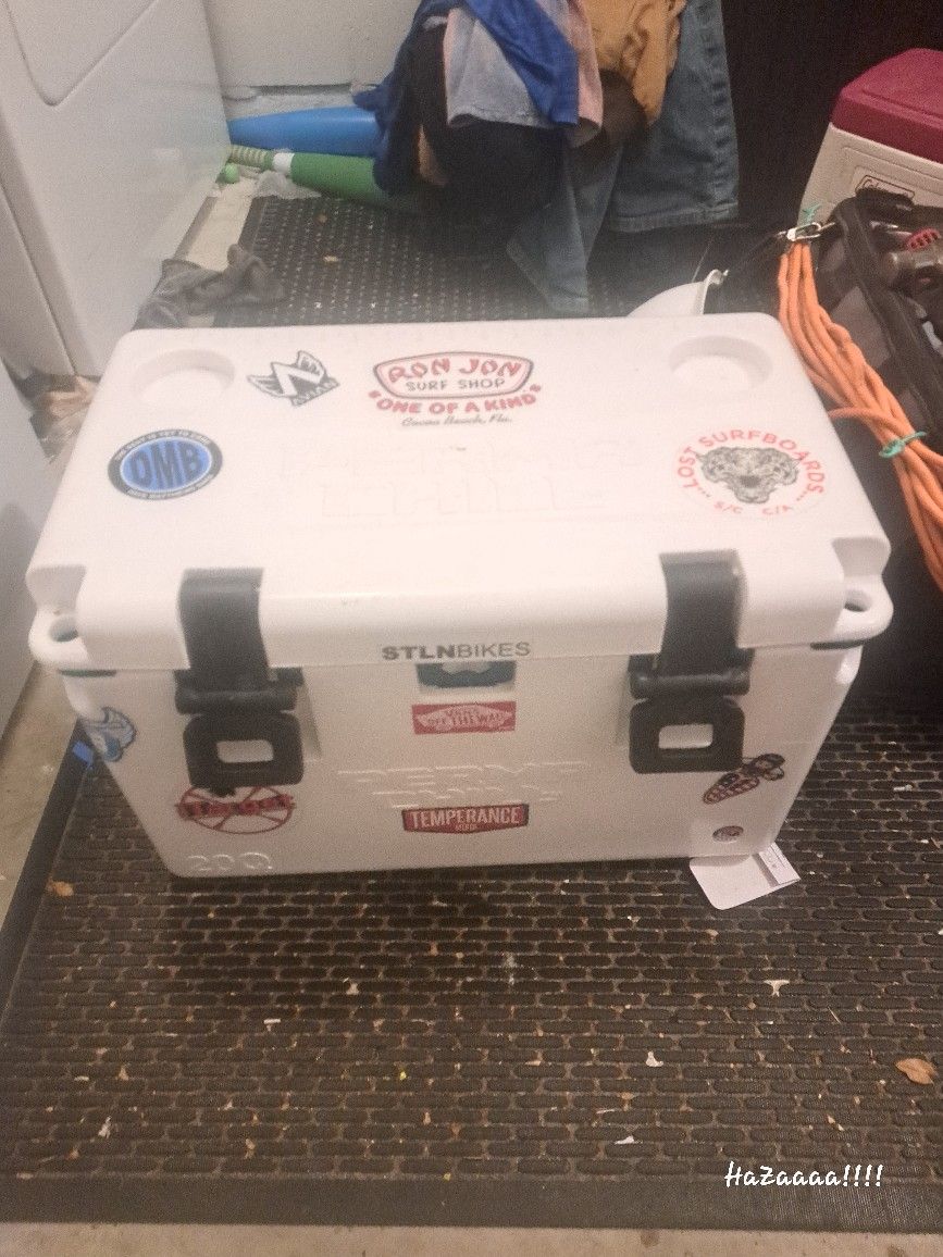 PermaChill 20 Quart Cooler, Bear Proof, Built In Bottle Opener