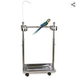 $50 OZZPTUU NEWLY ASSEMBLED METAL BIRD FEEDER STAND 