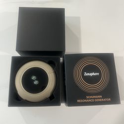 Pursio ZenSphere Schumann Resonance Generator 7.83Hz Frequency Healing Device for Sleep Environments & Meditation - Sine Wave Tri-Frequency Adjustable