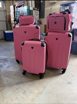 Hard side Expandable Spinner Luggage Set, 5 Piece