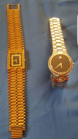 Bulova and movado watches