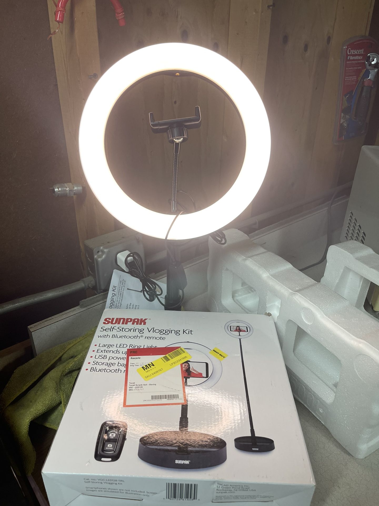 2 Self Storing Vlogging Kit 20 $ Each