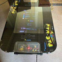 Pacman Cocktail Coin Operated Video Arcade Game. 