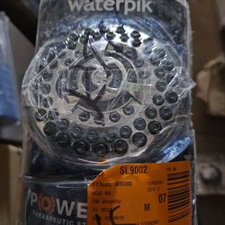 Waterpik 4.5" 9-Spray Shower Head in Chrome