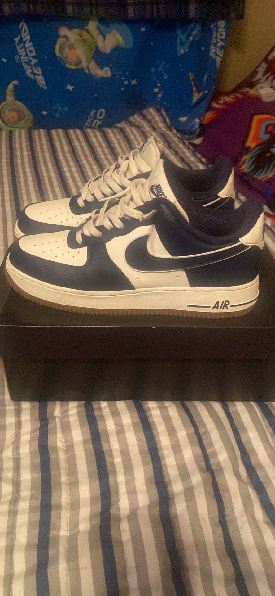 Blue And White Air Force 1