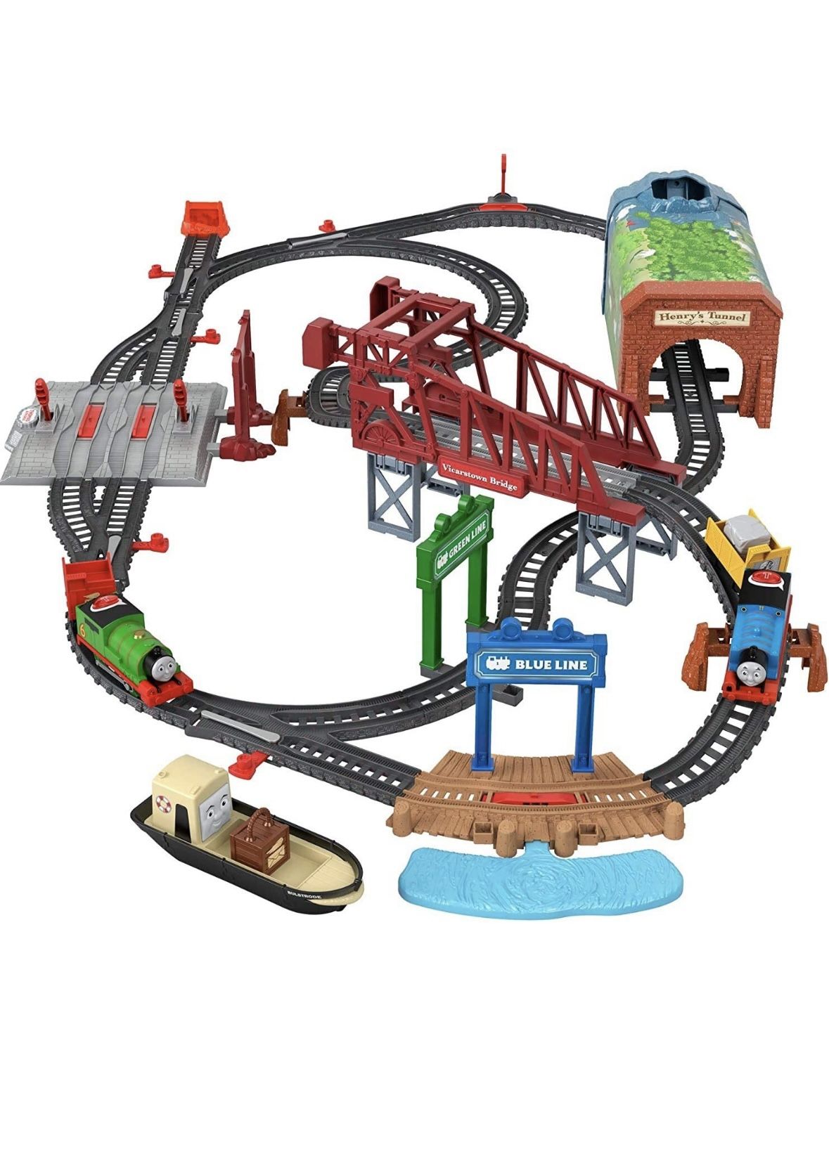 Thomas the Train & Friends Motorized Train Track & Sounds (LIKE NEW)