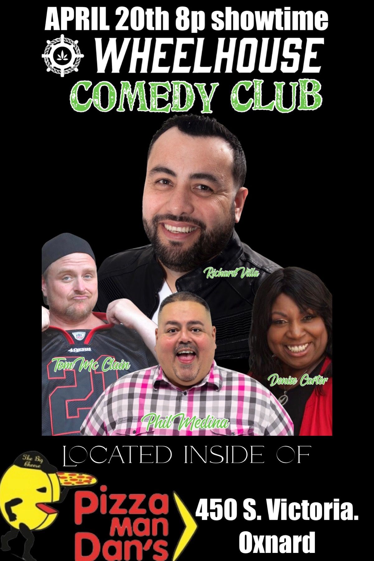 FREE COMEDY CLUB TICKETS.
