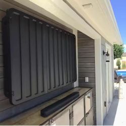 Storm Shell Outdoor TV Hard Cover Weatherproof Enclosure 55"-65" (SS-65)