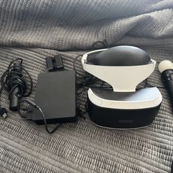 PlayStation VR whole setup + Cables