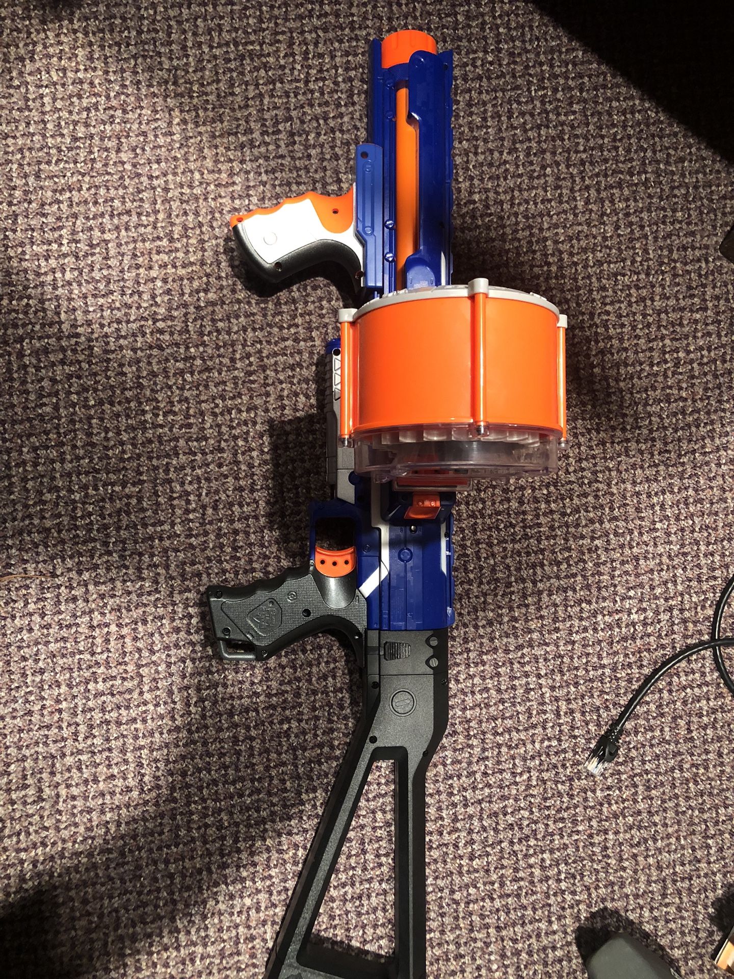 Nerf Elite Rampage Toy w/Stock
