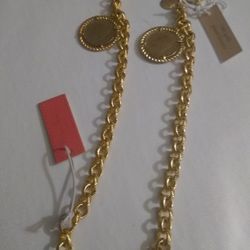 Beautiful 💓 bracelet .14 kt. gold plated bronze.pick up.lake worth.